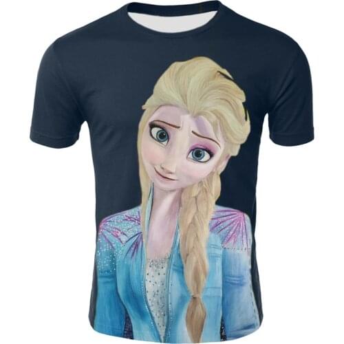 Frozen Elsa Summer Short T-shirt