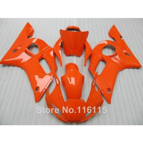 Hot sell fairing kit for YAMAHA R6 1998 1999 2000 2001 2002 R6 all orange YZF R6 fairings set 98-01 02 #3259
