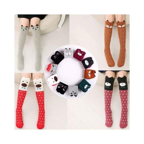 Girl Socks 3-12 Years Old Cotton New Summer Korean Version Long Tube Princess Childrens Knee Socks Kids Dance Socks