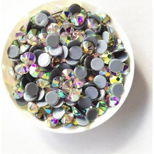 New 2088 Cut AAAAA 16 Facet Grade ss10 ss16 SS20 SS30 Crystal AB Hotfix Rhinestone Glass Garment Iron on Rhinestones