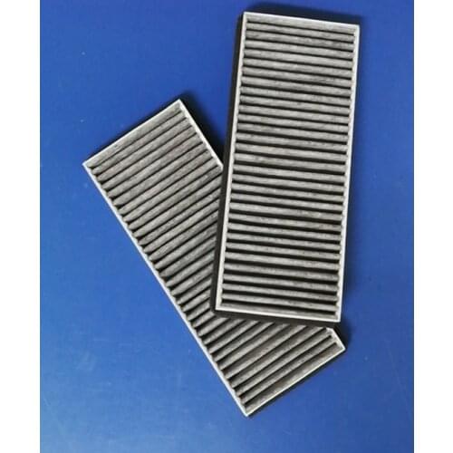 Wholesale RCA230P Factory Outlet OEM 27274-EB700 Activated Carbon Car Cabin Air Filter for NISSAN Navara 252*100*20mm 2PCS/SET