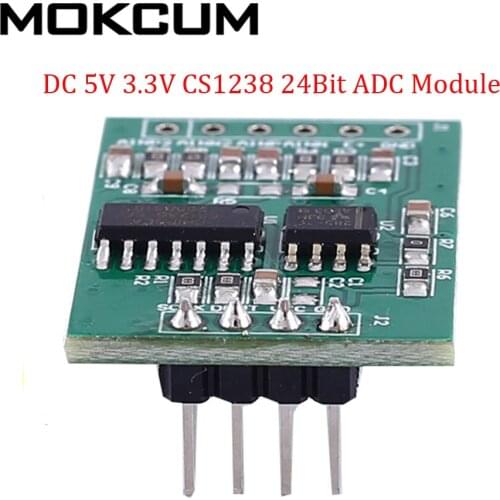 DC 5V 3.3V CS1238 24Bit ADC Module AD Converter Analog to Digital Signal Convert Module