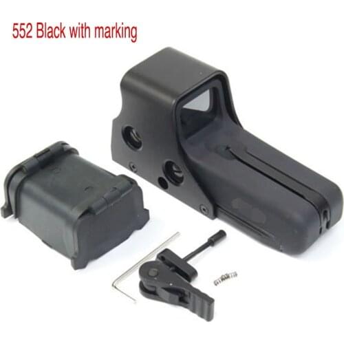 Tactical 551 552 553 Red and Green Dot Holographic Scope sight Hunting Rifle Reflex Sight fit 20mm Rail with scope cover