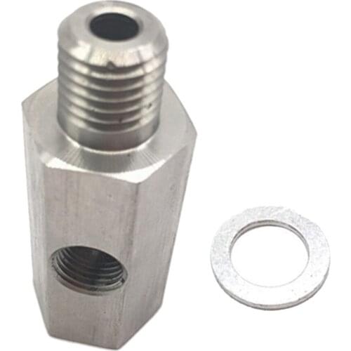 Oil Pressure Sensor Tee to NPT Adapter Turbo 1/8" To M12X1.5
