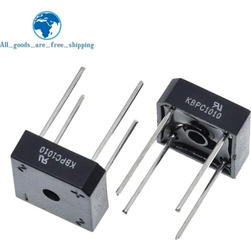 TZT 5pcs/lot Kbpc1010 10a 1000v Diode Bridge Rectifier Kbpc1010