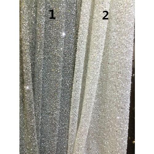 Unique French Nigerian Lace Fabric SYJ-11294 High Quality glitter Tulle African Laces Fabric