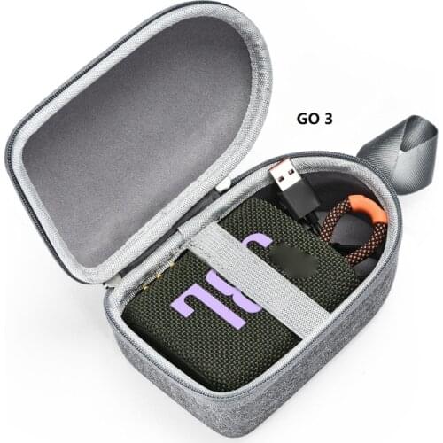 Universal EVA Hard Protective Case Cover Handbag Carrying Storage Bag Shell for -JBL GO 3 GO 2 Go Bluetooth Speaker Wholesale