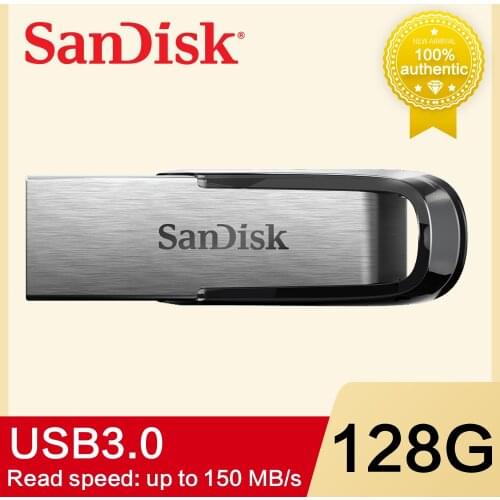 SanDisk USB Flash Drive 16GB 32GB 64GB 128G 256G CZ73 150 MB/S USB 3,0 ULTRA FLAIR memoria stick Pen Drives disco Flash U disco