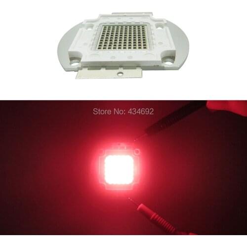 High Power 100W Infrared IR Red Led Beads 685NM - 690NM 18-20V 3500MA Led Emitter Lamp Lightings