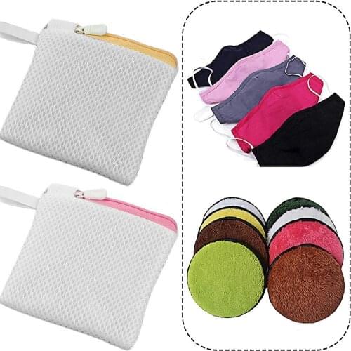 1PC Laundry Net Mini DIY Protect Clothes Mesh Wash Bag Bathroom Products 12*12cm Travel Accessories bolsa ropa sucia sac a linge