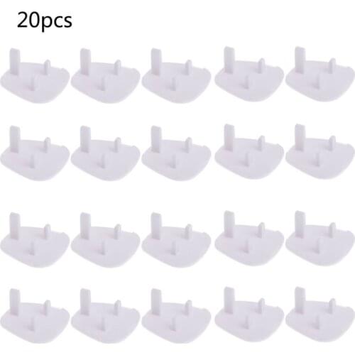 2020 New 20x UK Power Plug Socket Cover Baby Proof Child Safety Protector Guard Mains Electrical