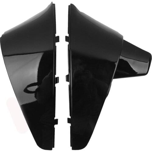 Motorcycle Battery Batteries Side Fairing Cover ABS Battery Side Fairing Cover For Honda Shadow VT600 VLX 600 STEED400 88-98