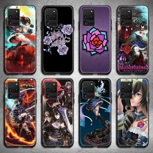 HOTCASHOP Bloodstained Ritual of the Night Phone Case for Samsung S20 plus Ultra S6 S7 edge S8 S9 plus S10 5G lite 2020