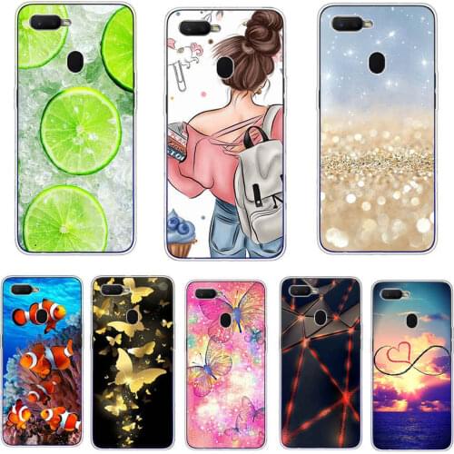 For OPPO AX7 Case Cool Case OPPO AX7 Silicone Soft TPU Phone Cover For OPPO AX7 AX 7 A X7 Cover Protective Case Bumper