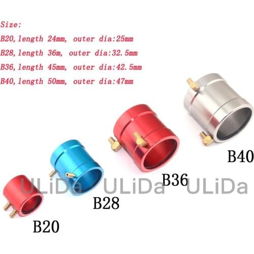 CNC Rc Boat Marine Motor Water Cooling Jacket Watercool Jacket for B20/B28/B36/B40 ID 20/28/36/40mm RC Boat Brushless Motor