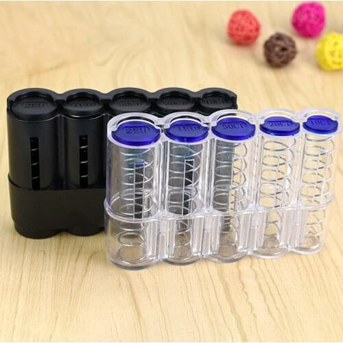 Home Storage Coin Storage Box Sorter Coin Dispenser Coin Wallet Euro Coin Money Box Home Decor