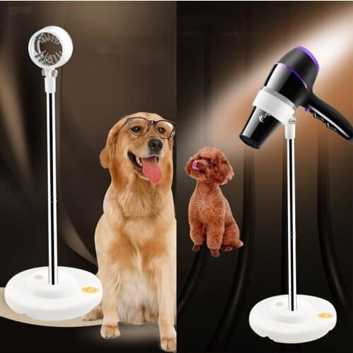 Floor Stable Round Chassis Pet Hair Dryer Bracket Telescopic Vertical Fixation Q1JA