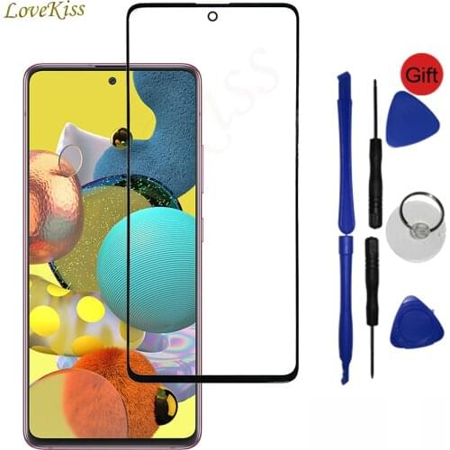Front Panel For Samsung Galaxy S20 FE M51 M21 M31 M30S A51 A71 A41 A31 A21S A50S A30S A50 A30 Touch Screen Sensor Glass Cover