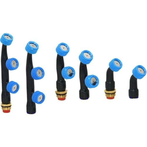 1/4” 1/2" Thread Pesticide Sprayer Nozzle 1/2/3 Hole Nozzle Head Garden Agriculture Greenhouse Irrigation Misting Sprinklers