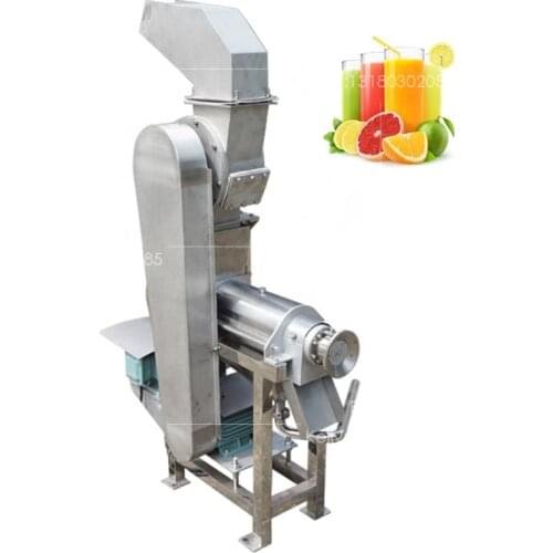 0.5T Commercial Fruit And Vegetable Screw Presser Spiral Juice Extractor Stainless Steel Juicer