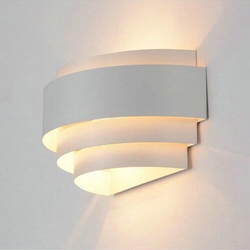 Modern Wall Lights Up Down Lamp Indoor Lighting Wall Sconces Fixtures with White E27 110v 220v for Home Bedside Bedroom stairs