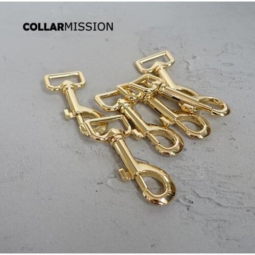 Dog supplies pet accessories for 25mm webbing cat leash diy parts top quality durable and strong Swivel Trigger Snap Hooks PK25J