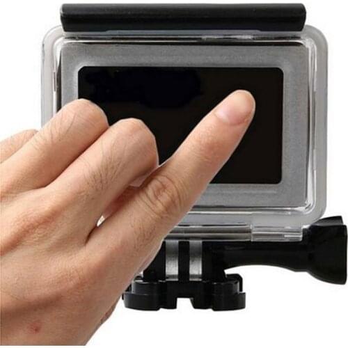 For xiaomi yi 2 4k Waterproof Housing Case Touch Screen Camera Case for Xiao Yi 2 II Underwater 45m Diving Case Yi Accessories