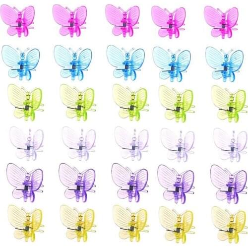 Orchid Clips 30Pcs Butterfly Plant Clips Orchid Support Clips Vine Clips Plant Clips for Support Flower Orchid Vine