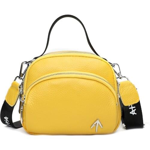 Women High Quality Genuine Leather Handbag Womens Bag Soft Cowhide Shoulder bag Designer Tote bag Fashion Luxury Messenger Bag