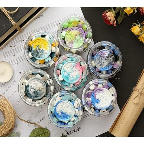 180pcs Octagonal Wax Beads Retro Stamp Sealing Wax DIY Wedding Birthday Invitation Seal Wax Handmade Decorative wax seal stamp
