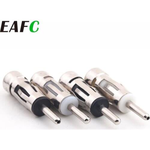Car Vehicles Radio Stereo ISO To Din Aerial Antenna Mast Adaptor Connector Plug Car Stying Accessories