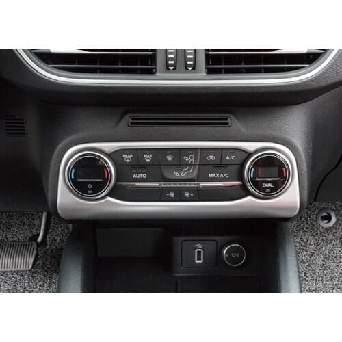 For Ford Focus 2019-2021, Bronco Sport CX430 2021 2022 Air Conditioner Switch Buttons Controller Panel Cover Trim Car styling