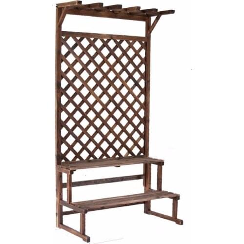 Estante Mueble Para Plantas Scaffale Porta Piante Etagere Plante Wood Pot Rack Dekoration Outdoor Flower Stand Plant Shelf