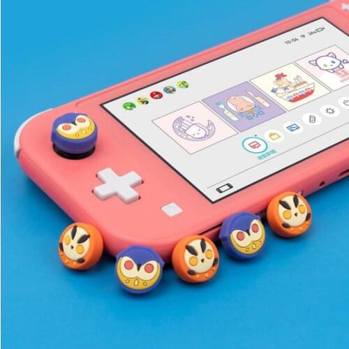Animals owl Thumb Stick Grip Cap Soft Joystick Protective Cover for Nintend Switch NS Lite Joy-con Controller Thumbstick Case