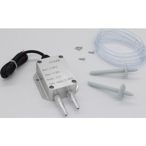 -2~2kPa pressure difference transmitter 0-5V DC Pressure tube micro pressure differential sensor boiler coal mine wind pressure