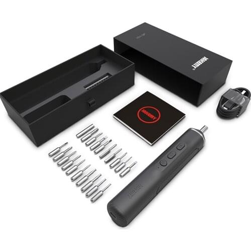 Portable Magnetic Cordless Electric Screwdriver Set with LED Light for Mobile Phone Computer PC Repair DIY Power Tool