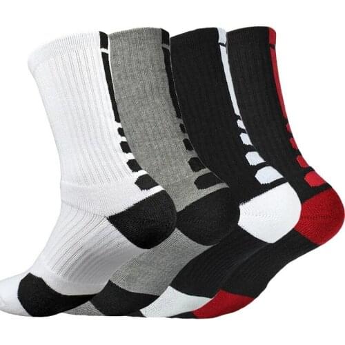 Professional Basketball Socks Elite Tube Socks Thick Towel Socks Non-slip Sweat-absorbent Sports Training Socks Men Women