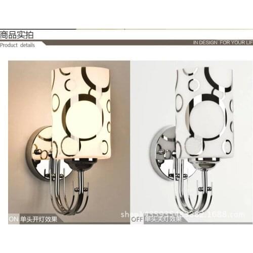 Postmodern crystal wall lamp gold wall sconce lights AC110V 220V fashion luxury lustre living room bedroom light fixtures