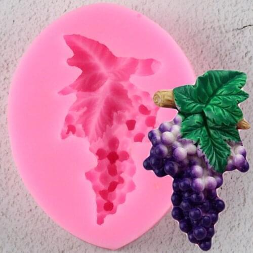 Sugarcraft Grape Silicone Mold Fondant Mold Cake Decorating Tools Chocolate Gumpaste Mold Kitchen Baking Tools