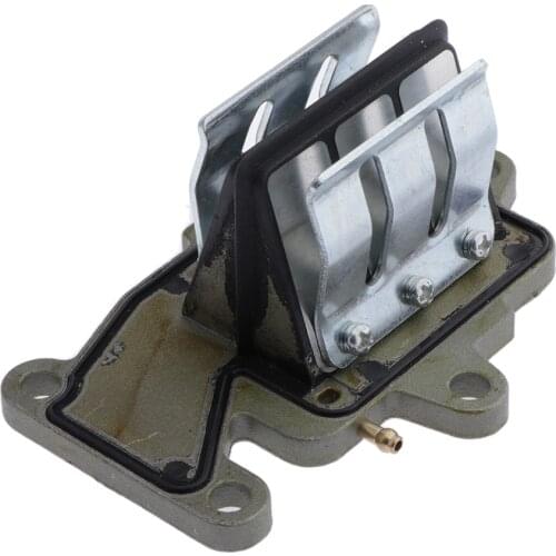 Boat Motor Intake Reed Valve Assembly 63V-13610-10 63W-13610-00 Replacement for Yamaha Parsun Hidea 2-Stroke 9.9hp 15hp