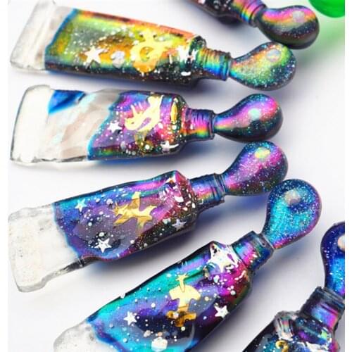 Toothpaste Silicone Mold DIY Crystal Epoxy Resin Molds Toothpaste Shape Casting Silicone Mould Jewelry Pendant Accessory