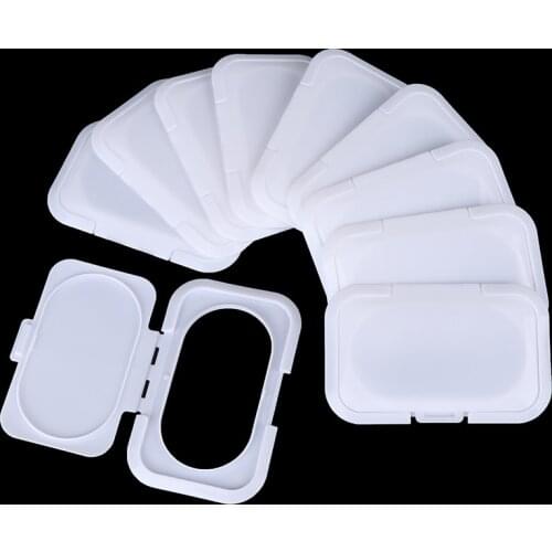 1/5/10PCS Reusable Wipes Lid Baby Wet Wipes Cover Portable Child Wet Tissues Box Lid Mobile Wipes Wet Paper Lid Useful durable
