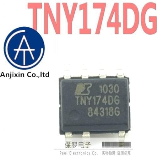 10pcs 100% orginal new real stock LCD power management chip TNY174DG TNY174 SOP-7