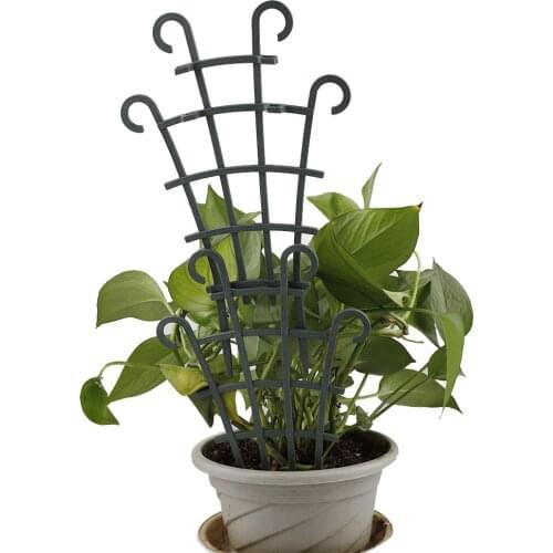 2 Pcs Plant Climbing Trellis Support Garden Trellises DIY Garden Plastic Mini Superimposed Potted Plant for Plant Vines