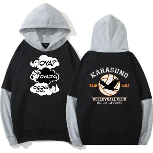 Anime Pullover Hoodie Women Men Haikyuu Harajuku Sudadera Cosplay Clothes Unisex