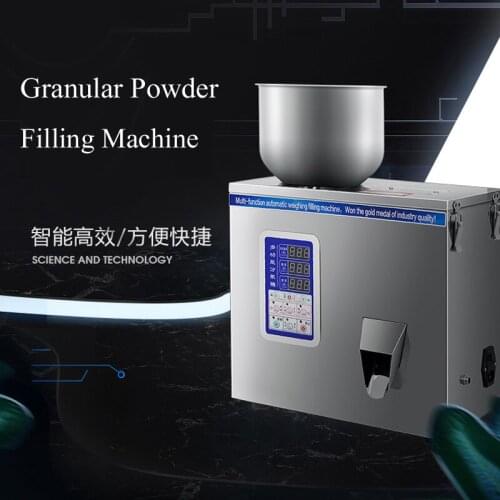 Free Ship 1- 30G Packing Granule Powder Filling Machine Intelligent Weighing Packaging Granule Tea Powder Filling Machine