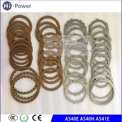A540E A540H A541E Automatic Transmission Rebuild Kit Steel Plate & friction kit For TOYOTA LEXUS