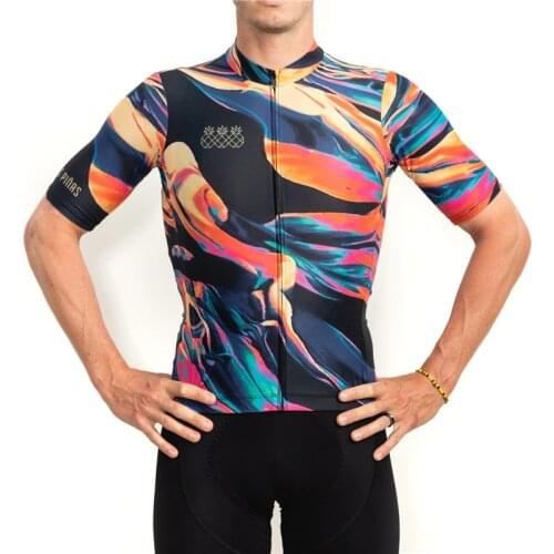 Tres pinas cycling jersey mens cycling jersey suit summer short-sleeved shirt cycling shorts MTB Racing Ropa Ciclismo