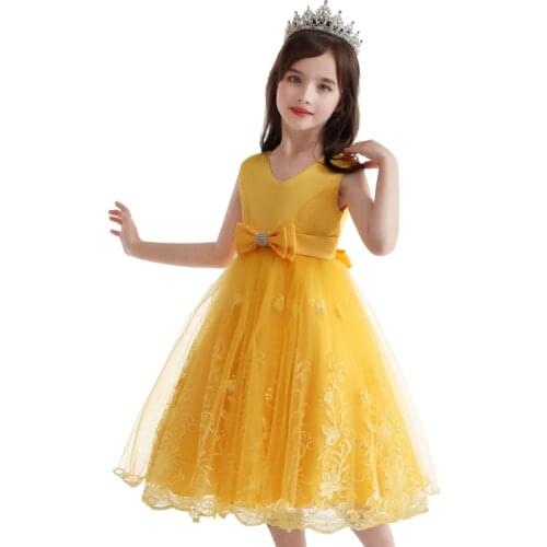 Infant Baby Lace Dress Big bow tutu princess Dresses for Girls birthday party wedding baby Girl Dress Christmas Girls costume