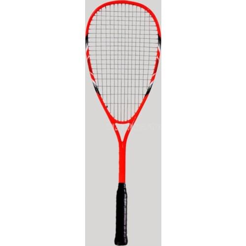 Lightweight Single Professional Squash Racket Sport Training Aluminum Carbon Fiber Beginner Wall Racket With String FCSQ-01